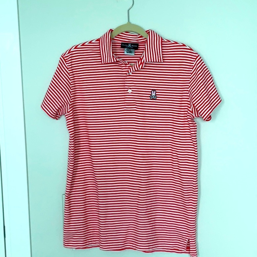 Pristine condition Psycho Bunny mens polo size M